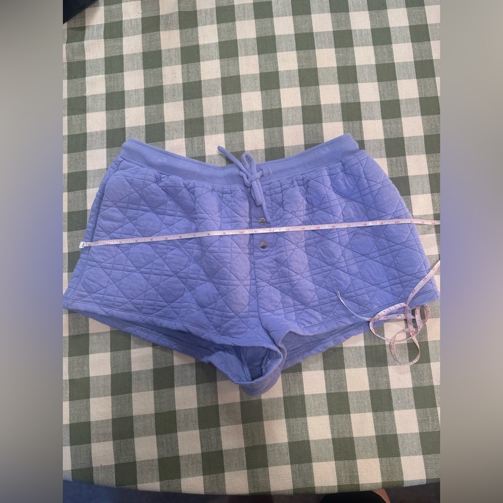 Anthropologie Lavender Quilted Knit Shorts - Picture 14 of 14